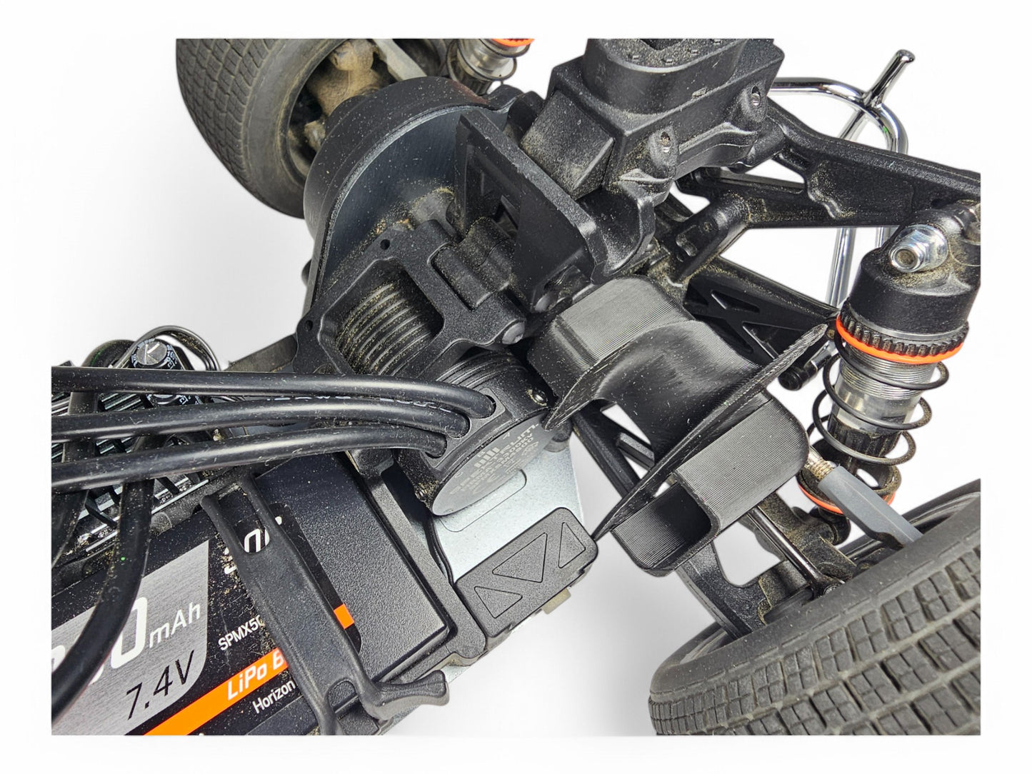 Motor Cooling Duct – Compatible with Losi 22S Sprint 2WD RC Sprint Car