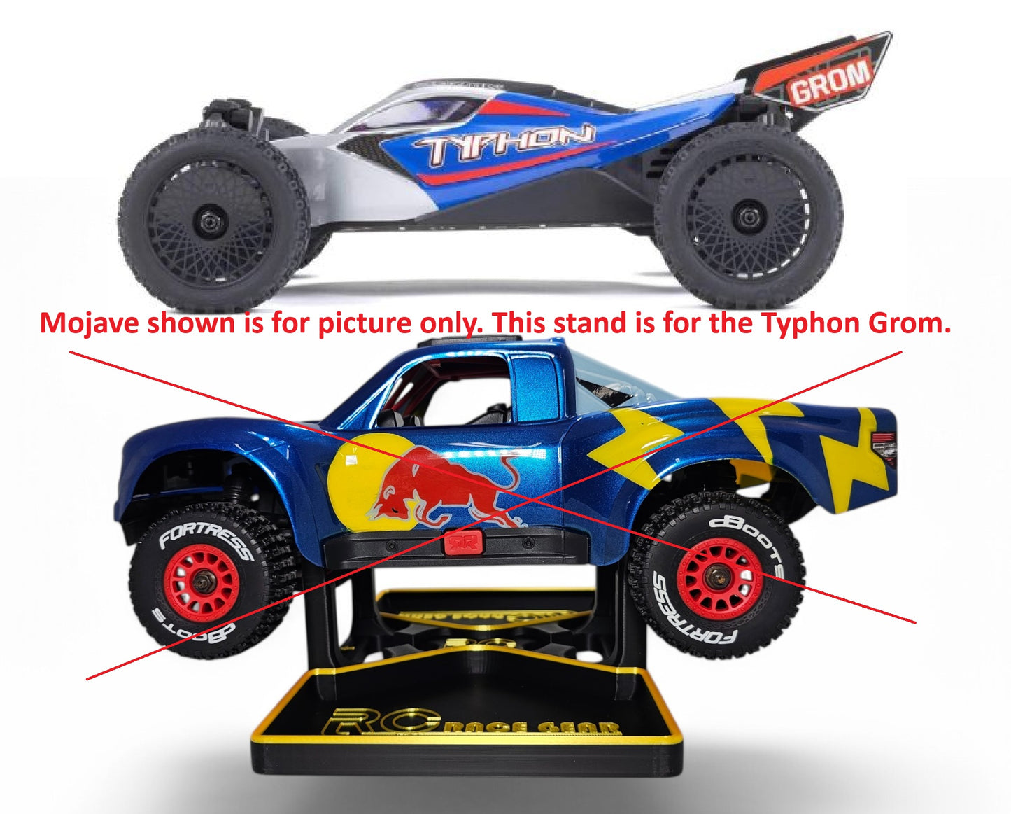Pit Pro System - Chassis Stand Only - ARRMA Typhon Grom 1/16 Scale