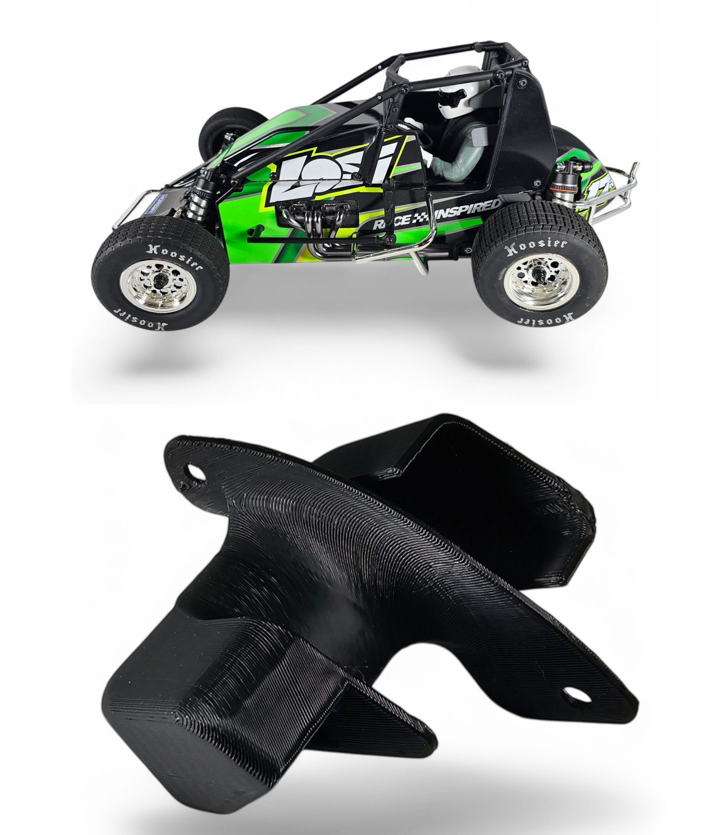 Motor Cooling Duct – Compatible with Losi 22S Sprint 2WD RC Sprint Car