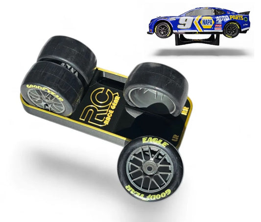 Tire Rack with Lug Nut Holder – Losi NASCAR 1/12 Scale