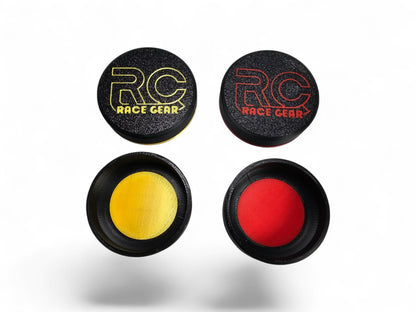 Storage Containers - Small - 2 Pack (Gold and Red)