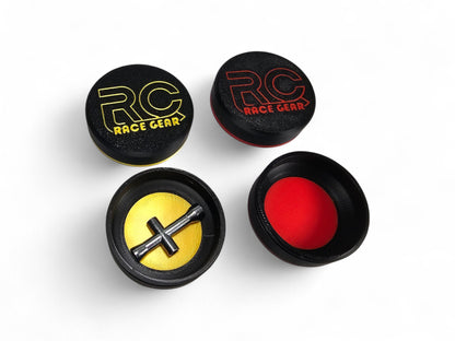 Storage Containers - Small - 2 Pack (Gold and Red)